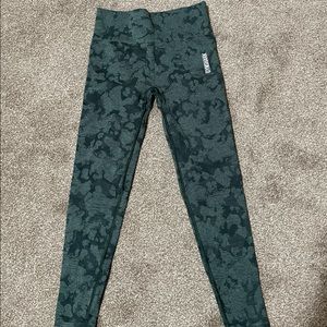 Gymshark Green Adapt Camo Leggings